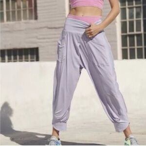 Free people lavender joggers